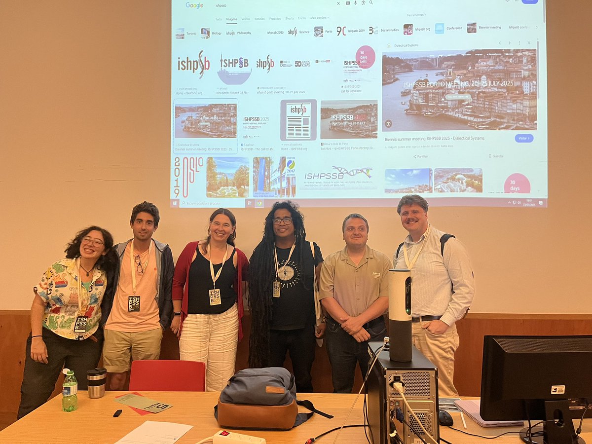 cesarmarin203's tweet image. I was delighted to take part for the first time in a global philosophy (history/sociology) of biology meeting! #ISHPSSB2025 in Porto! Thanks #JavierSuarez for the invite about Neglected perspectives in Agency. I talked about Fungal Agency.