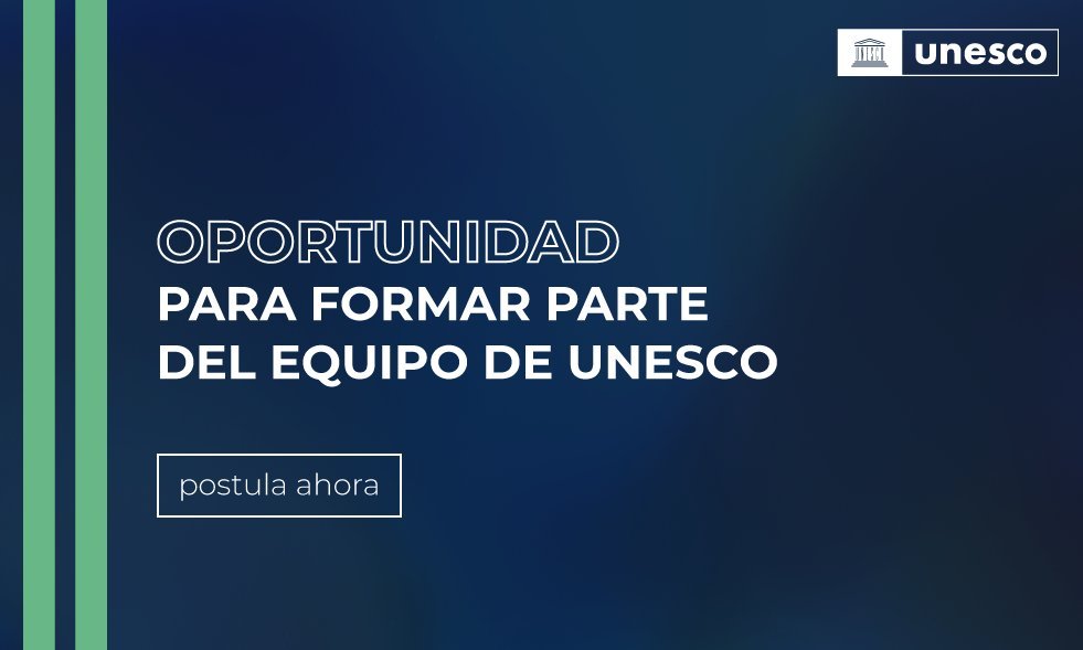 UNESCOmvdo's tweet image. 🔊¡Atención profesionales de la educación superior! 🎓 UNESCO abre convocatoria para el puesto Oficial Senior de Proyectos (P-5), con sede en Uruguay🇺🇾. La persona seleccionada liderará la implementación del Programa de Estudios en Educación Superior de UNESCO IESALC, impulsando…