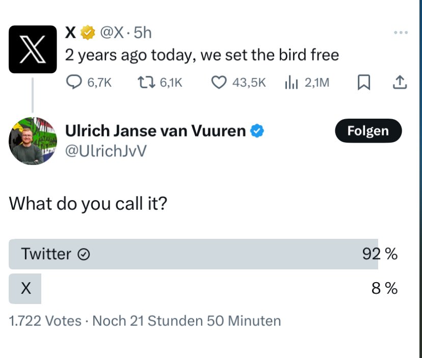 ChrisBLiberal's tweet image. Ist und bleibt Twitter Punkt