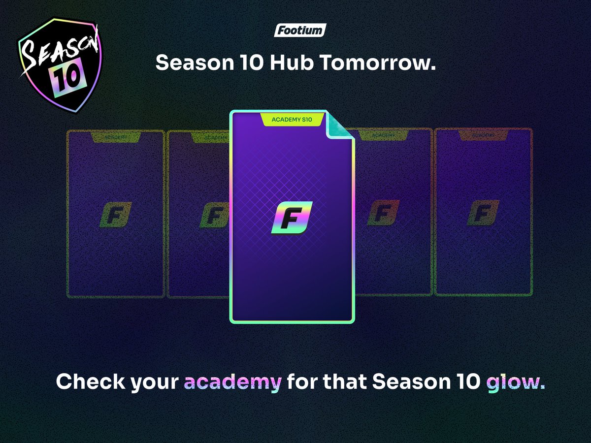 Footium's tweet photo. See you tomorrow ✨ https://t.co/is6djTfNo1