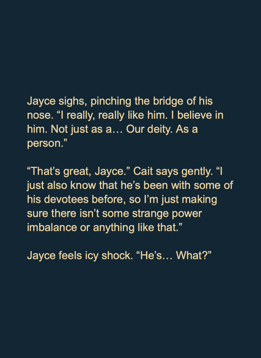 yoongisleeves's tweet image. MAJOR ARCANA Ch. 6/8
Jayce brings Viktor home for a special festival... But Viktor is hiding his true identity from the Talises.
It ends in shattering revelation.
🌖Modern with Magic
🌖Fae!Viktor
🌖Devotee!Jayce
🌖Found Family
✍️Collab with @NovFic
archiveofourown.org/works/67186777…