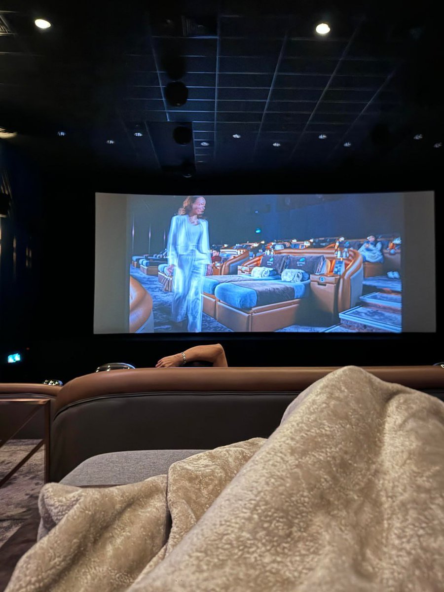 Cozy movie night vibes 🎬✨