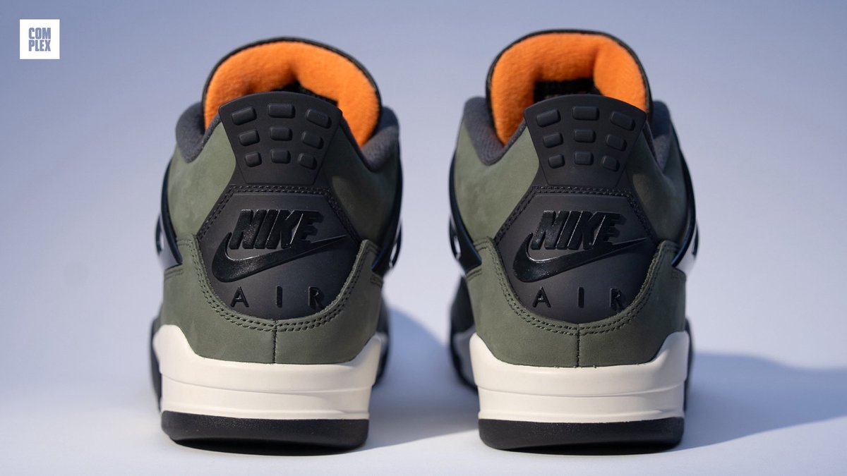 ComplexSneakers's tweet image. Complex has confirmed with @UNDEFEATEDinc that there is only one version of the UNDEFEATED Air Jordan 4 releasing.
It has Nike Air On the back and is dropping exclusively with UNDEFEATED on August 2.