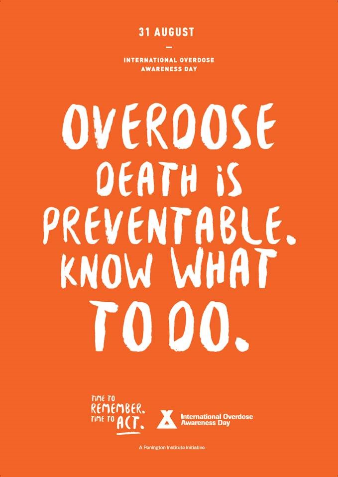 It's International Overdose Awareness Day.
Have conversations with loved ones about the importance of not taking a medication that is not prescribed to you or from a licensed pharmacist or doctor.

Visit www.meddropbox.orgto learn more.