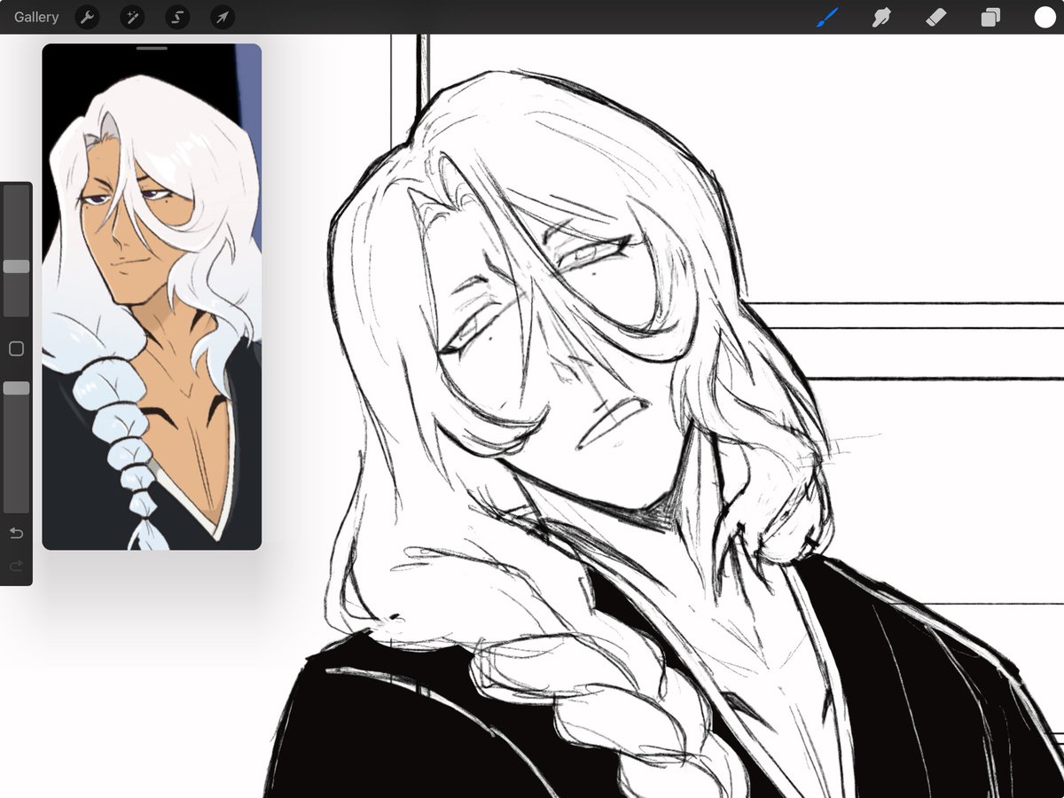 AngelBunVT's tweet image. WIP of a project for insta π gonna force myself to draw two backgrounds πΆπ
#bleachoc