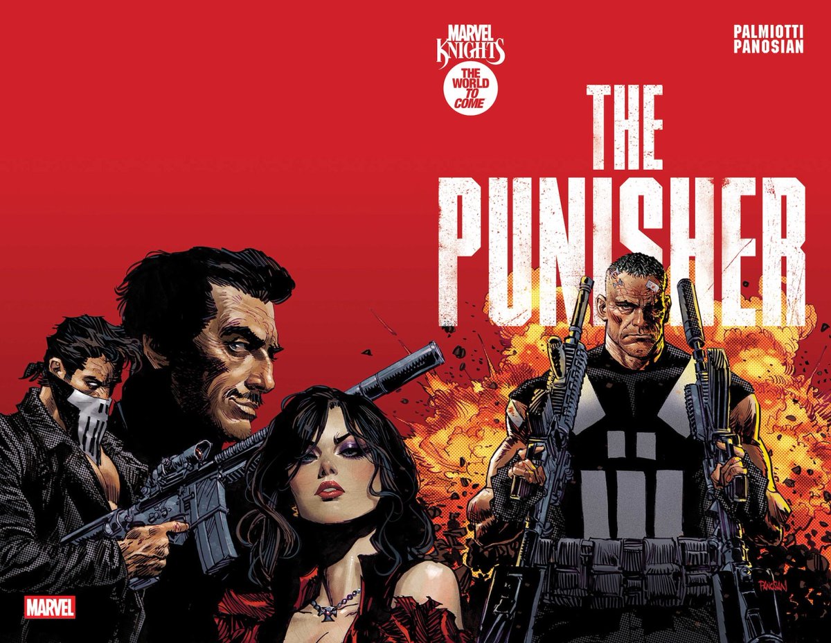 PunisherHQ's tweet image. New Punisher mini-series under the Marvel Knights brand by @jpalmiotti and @urbanbarbarian 4 issues coming in Oct. 8th.
This story was on hold for five years. #punisher #thepunisher