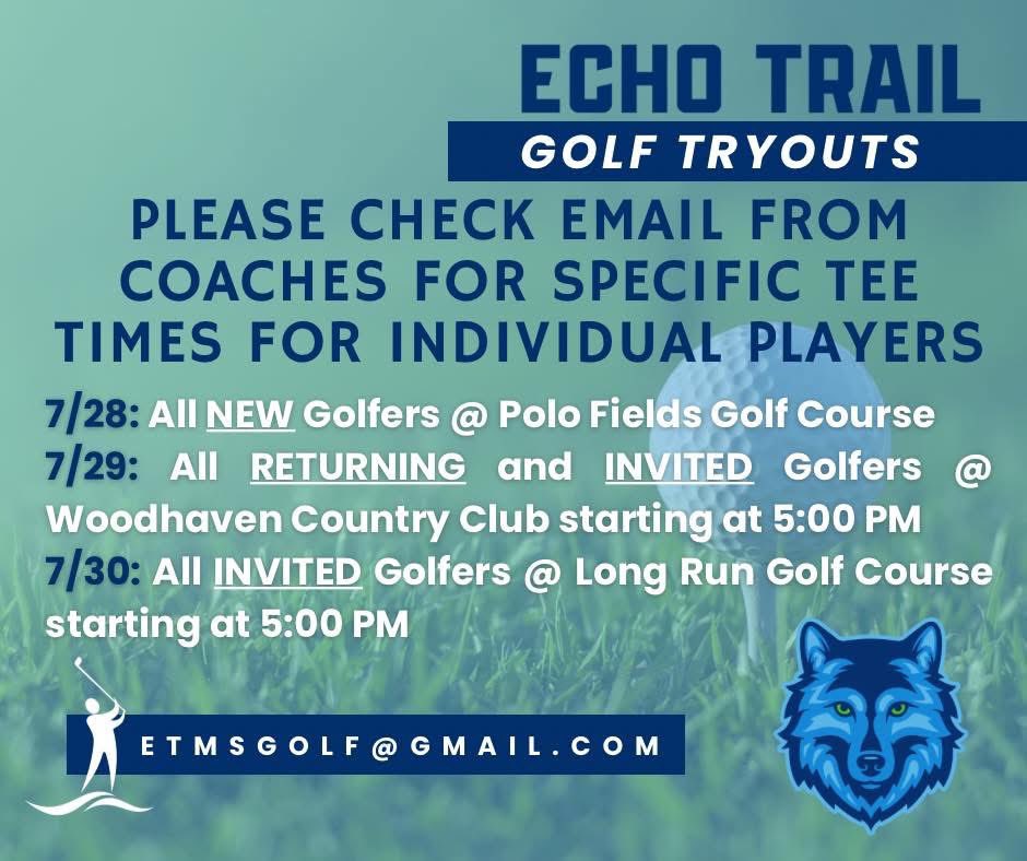 ETMS_WolfPack's tweet image. Next Round of Tryouts coming. Mark your calendars 🐺