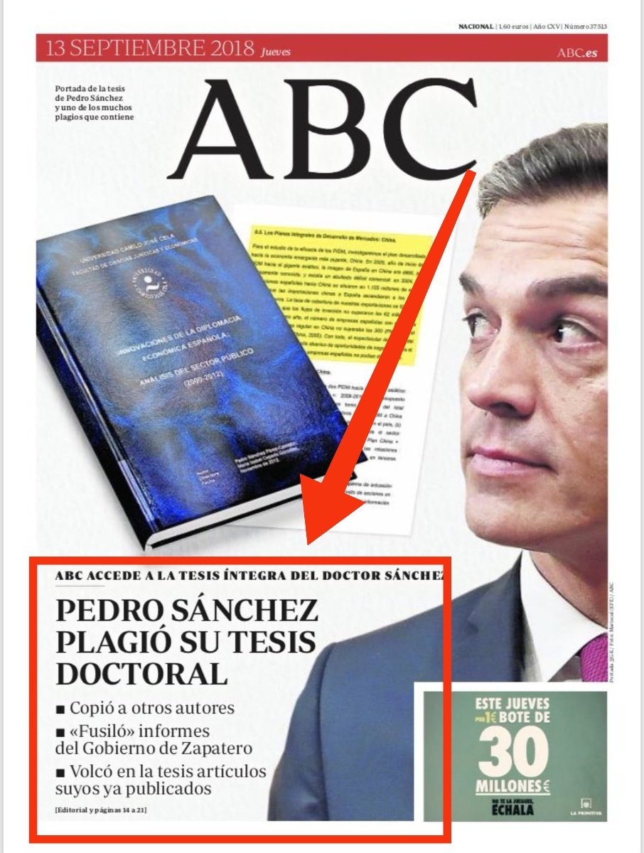 NicoBolivariano's tweet image. Hoy con Noelia Núñez hemos aprendido que en la derecha si falseas tus estudios te echan.
En la izquierda te hacen Presidente del Gobierno.
