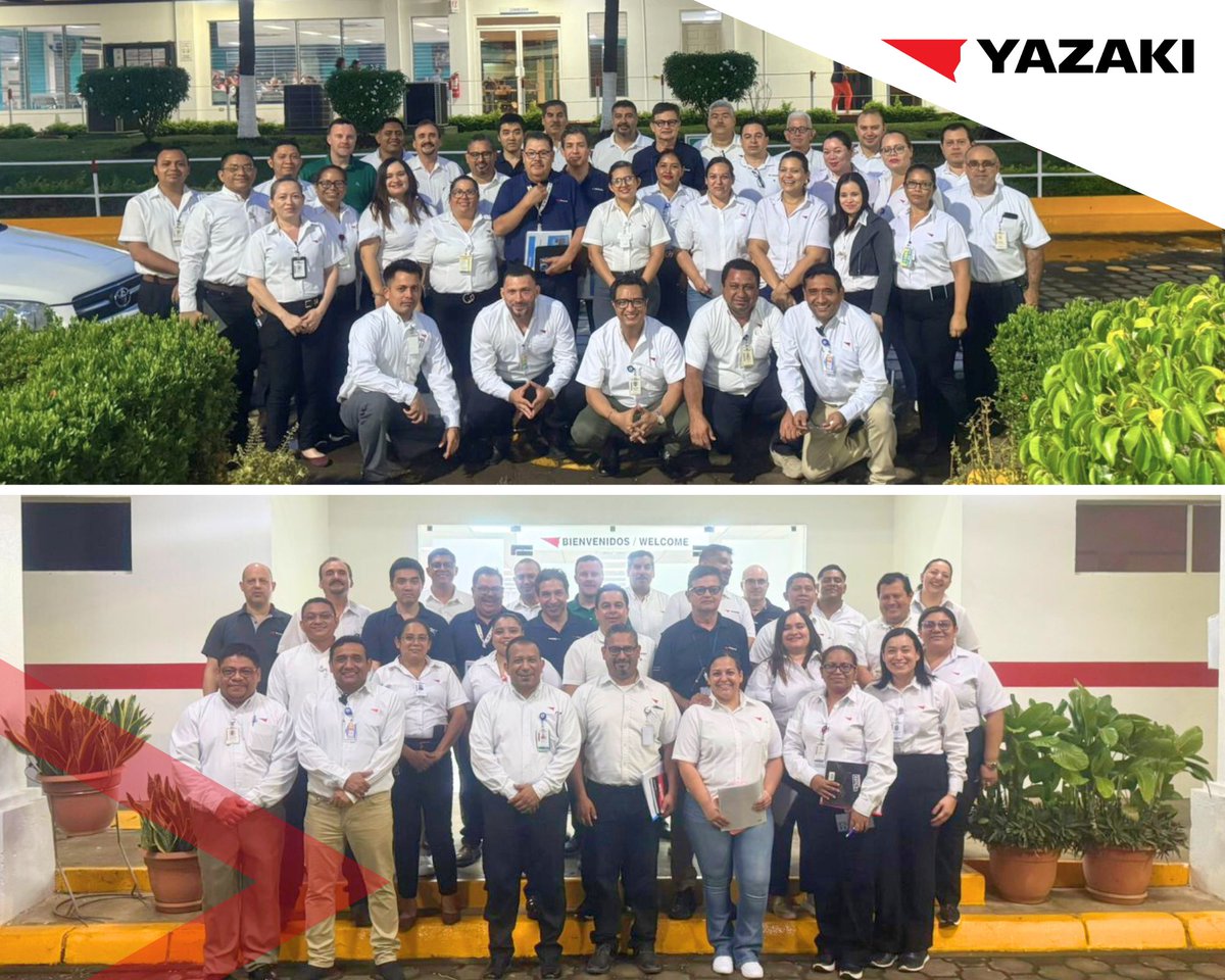OLM Leadership Board visit #YazakiNicaragua 🌟
Their visit included tours of our six Production Plants &amp; DC, where our teams showcased best practices, KPIs, safety systems, innovative technologies, &amp; HR initiatives 👏 ManufacturingExcellence