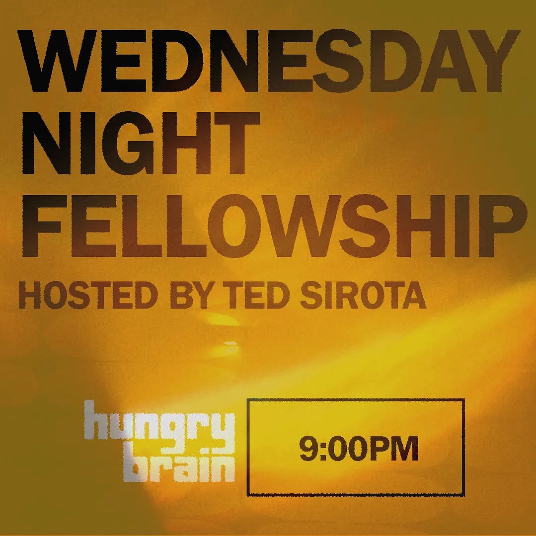 HungryBrainChi's tweet image. Wednesday Night fellowship hosted by Ted Sirota! A jam session for those who don’t hate, but appreciate. House band plays set I and then the open jam session for set II. Doors: 7, Show: 9pm. FREE!