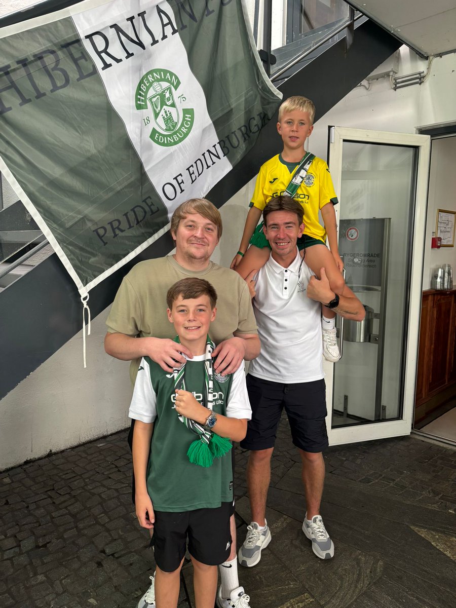 Hibs away 💚🇳🇬