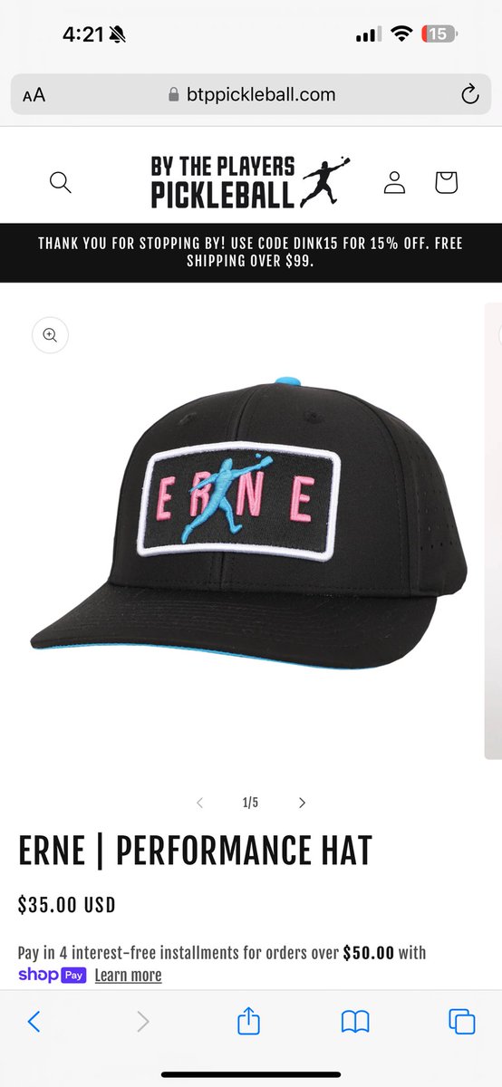 BTPpickleball's tweet photo. @DoughBoyNico I know a company with a pretty sweet hat. https://t.co/fOQUmazH79