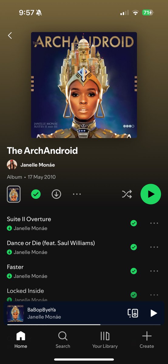 pjharvss's tweet image. new 10 for musictwt, janelle monáe really did her thing with this album