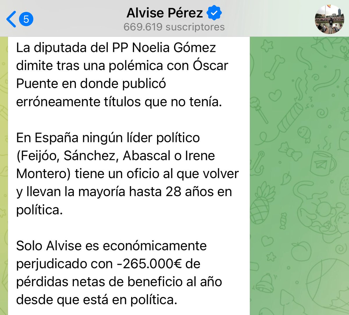 eljudiodevox's tweet image. Va de preparado y no se sabe ni el apellido de Noelia Núñez.
Ahora dice que pierde 265.000 euros netos al año en política. Suponiendo, como dijo toda la campaña, que los eurodiputados ganan 60.000 euros al mes, ¿cuánto ganaba antes? ¿Un millón de euros netos al año?