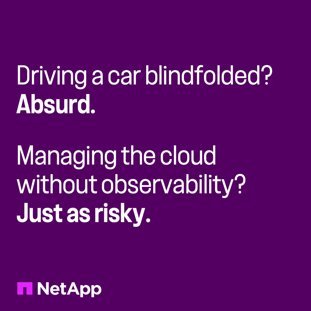 NetApp's tweet image. OBSERVABILITY‼️ DRIVES‼️ RESULTS‼️ 

Your engineers are building solutions for the future, but without observability, productivity drops, costs skyrocket, and AI won’t scale. Our tools ensure efficiency, reliability, and unstoppable teams. ntap.com/44KlQ2d