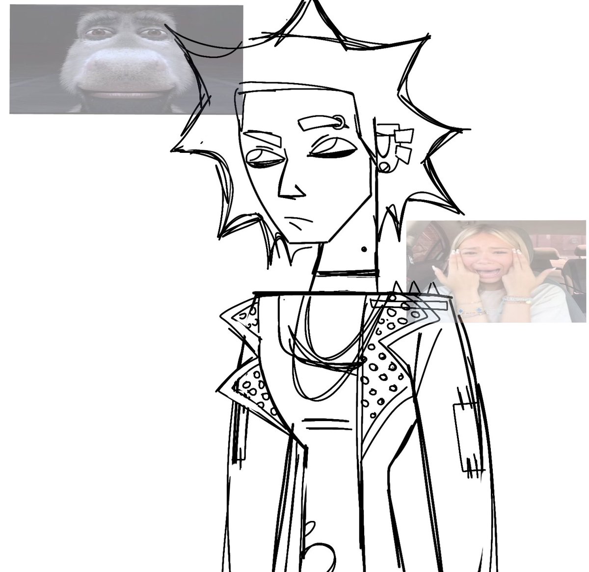 scarygalfanatic's tweet image. I have NEVER drawn men in the td style and I'm ashamed lwk...
