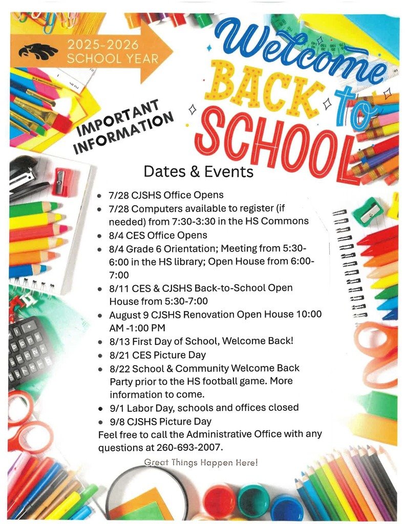 We look forward to seeing everyone soon!