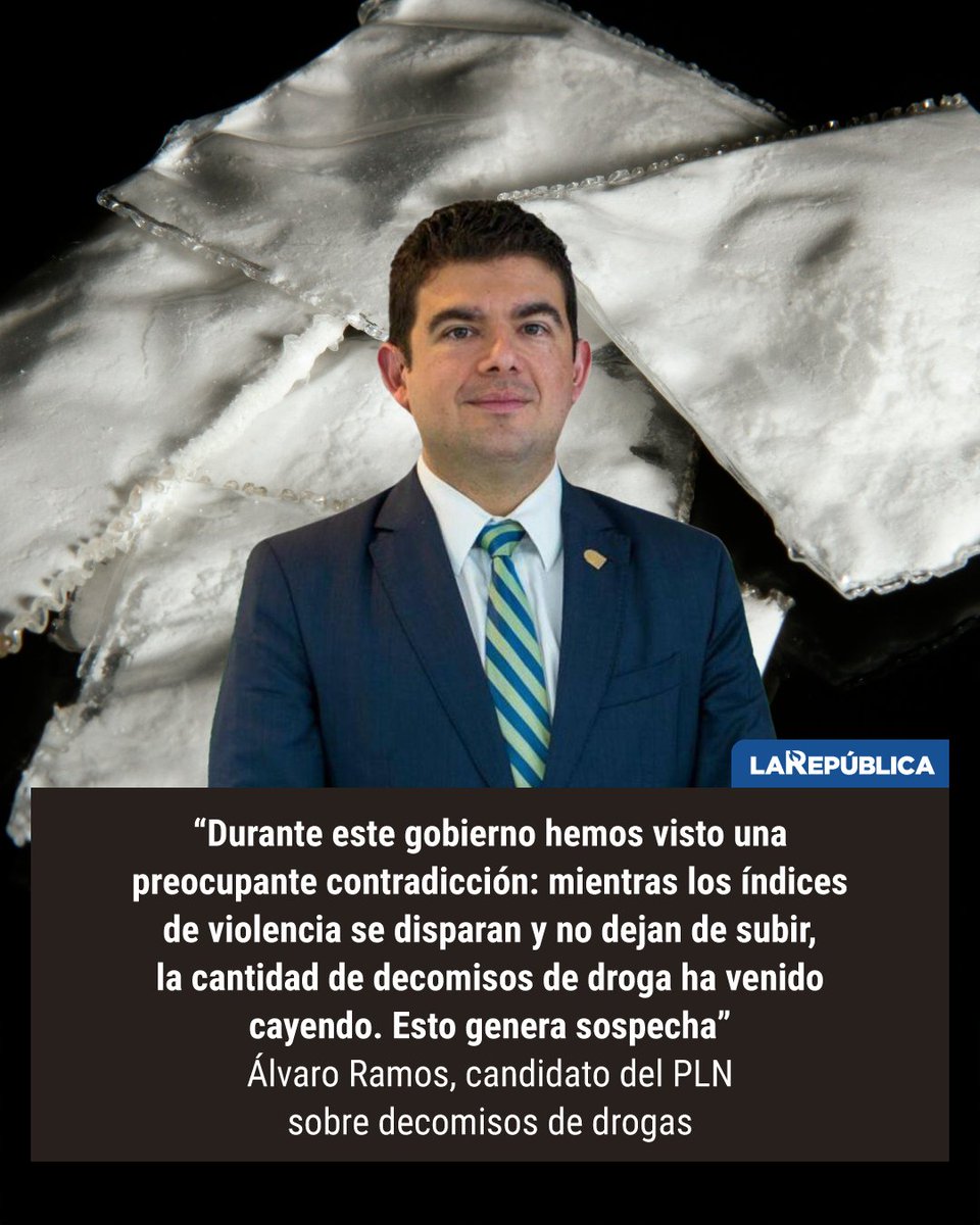 La_Republica's tweet image. Álvaro Ramos advirtió sobre una “sospechosa” disminución en los decomisos de droga y responsabilizó al gobierno actual por la situación. ¿Usted cree que se está debilitando la lucha contra el narcotráfico? 🚨💊⚖️
👉 Más información: tinyurl.com/48n8v4s9