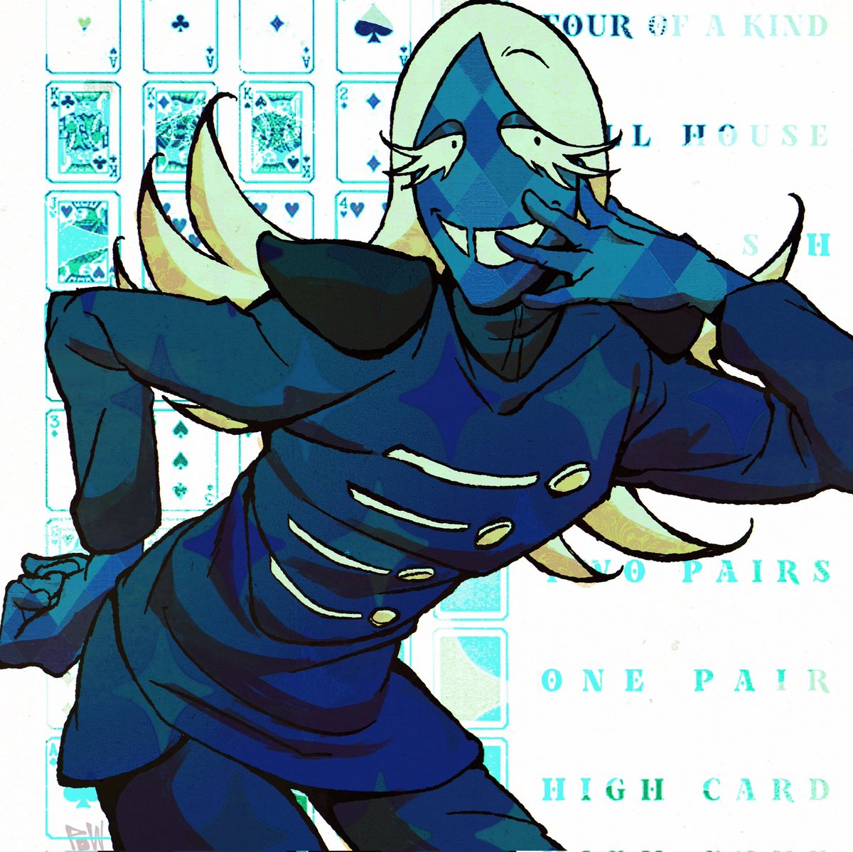 rouxls from a short while back   #deltarune  #rouxlskaard