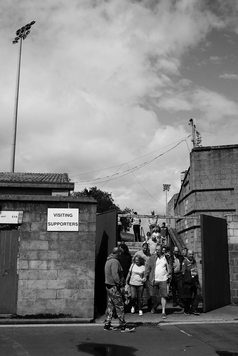 Yorktone's tweet image. Exiting Bootham Crescent 
#ycfc
