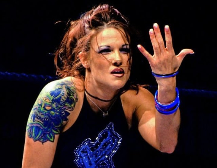 SimplyMelinaFan's tweet image. I thought Lita was doing the You Can't See Me ✋
