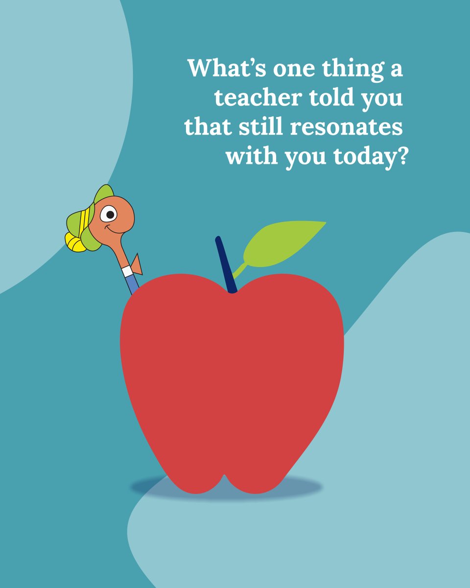 Some things will always stick with us! Drop your answer in the comments! 👇 🍎 #collegeave #collegestudent #teacher #professor #student