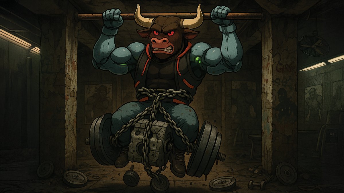 Born in the gutter gym.
Built for the bull run.