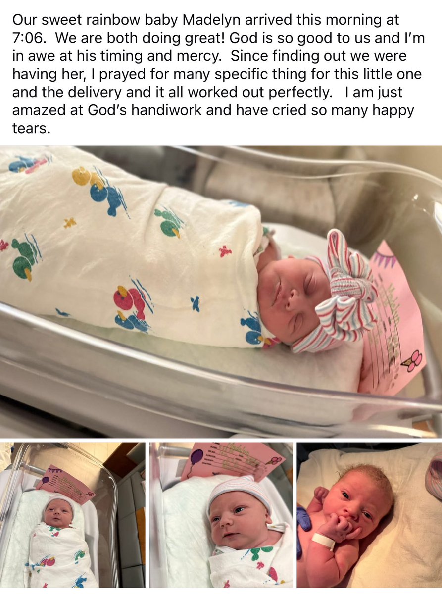 God is awesome!!! My wife did great! Welcome baby number 9!