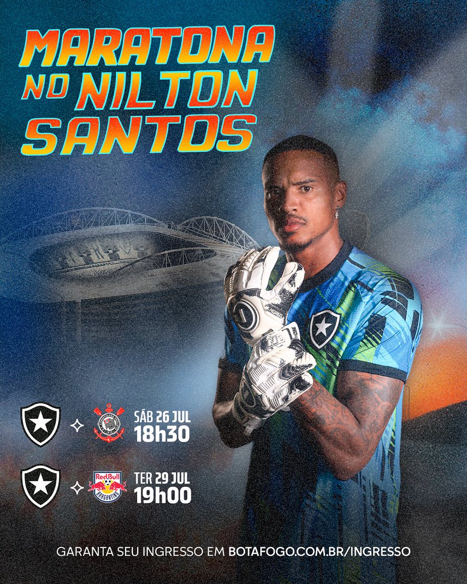 Botafogo's tweet image. 𝐒𝐄𝐐𝐔𝐄̂𝐍𝐂𝐈𝐀 𝐄𝐌 𝐍𝐎𝐒𝐒𝐀 𝐂𝐀𝐒𝐀! 🏟️🔥
Dois jogos importantes em sequência para continuar em busca dos nossos objetivos! Duas partidas em NOSSA casa com a NOSSA gente! VAMOS TODOS JUNTOS, FOGÃO! 🌟👊🏽 #VamosBOTAFOGO
🎫 Acesse botafogo.com.br/ingresso e garanta o seu…