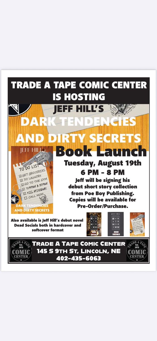 jeffhillwriter's tweet image. Book launch. Soon. Let’s go.