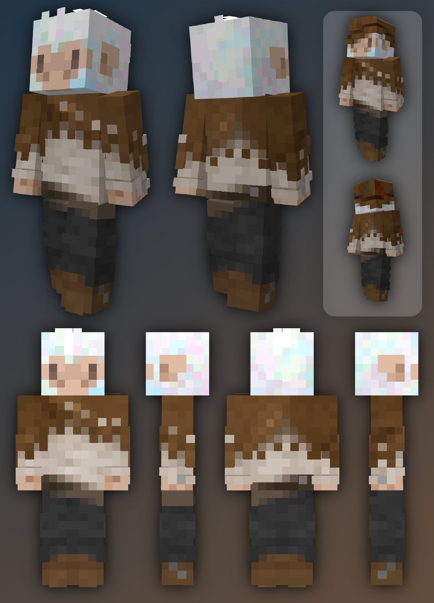 Finished a lovely commission for <a href="/TheLandOfSolori/">TheT0xicL0ver</a>!
#Minecraft #Skin