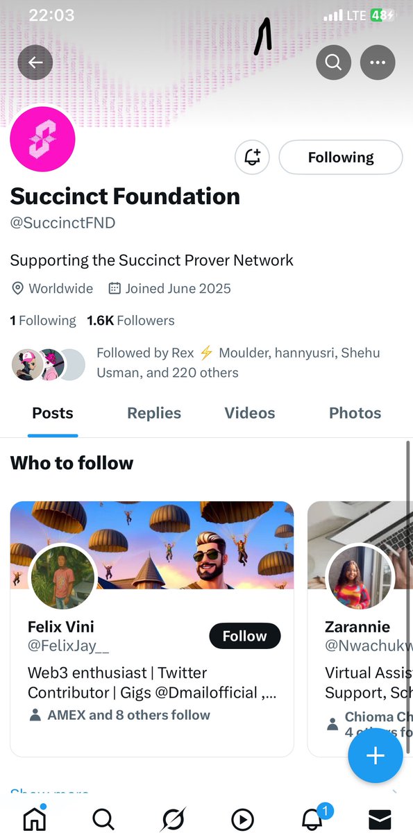 fidesire19's tweet image. What more bullish news do you need?
The @SuccinctFND is here.
Follow and turn on notifications.
$PROVE is coming!