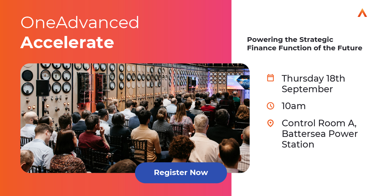 CFOs: Looking to modernise finance without ERP complexity?

Join OneAdvanced Accelerate and see how a UK-built, AI-powered platform delivers control, visibility, and growth — without the cost.

18 Sept | Battersea Power Station
bit.ly/4lZLA0j

#FinanceTransformation