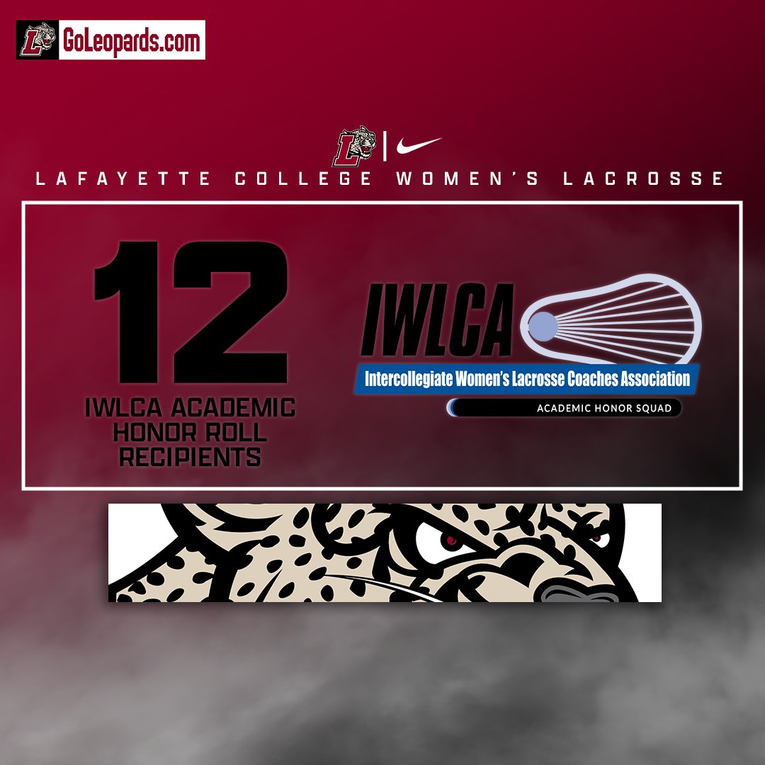 The Leopards were named a 2025 DI <a href="/IWLCA/">IWLCA</a> Academic Honor Squad with 1⃣2⃣ student-athletes on the Academic Honor Roll, announced this afternoon! 👏

📰 | goleopards.com/news/2025/7/23…

#RollPards #ClimbTheHill | <a href="/GoLeopards/">Lafayette Athletics</a>