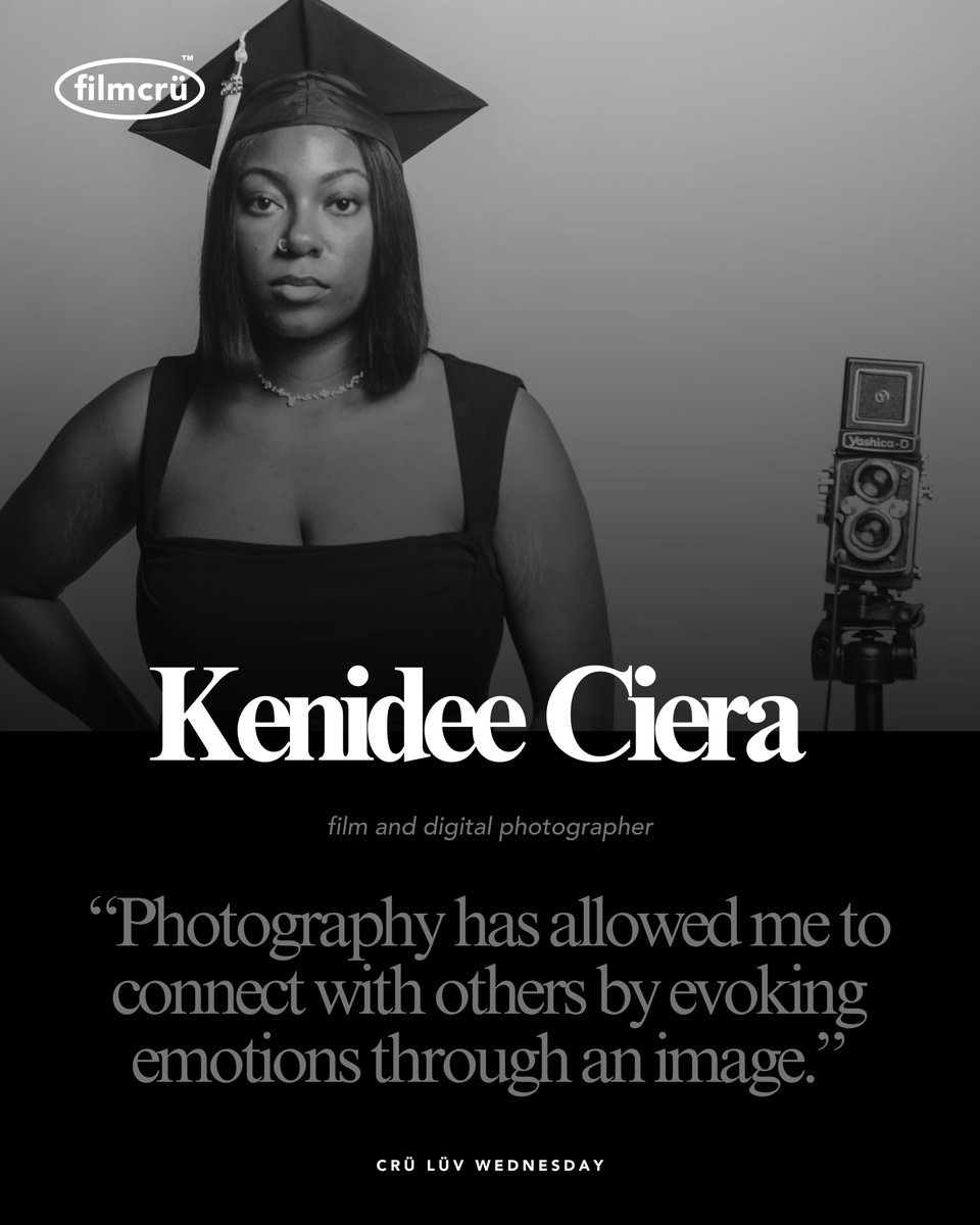 filmcru_'s tweet image. #CrüLüv • Heyyy, my name is Kenidee Ciera & I am a self-taught film and digital photographer. I was born in
Read the full feature 🔗bit.ly/Kenidee-Ciera
#CrüLüvWednesday🎗 #Filmcrü 🖤 #GoingFarTogether ♻️