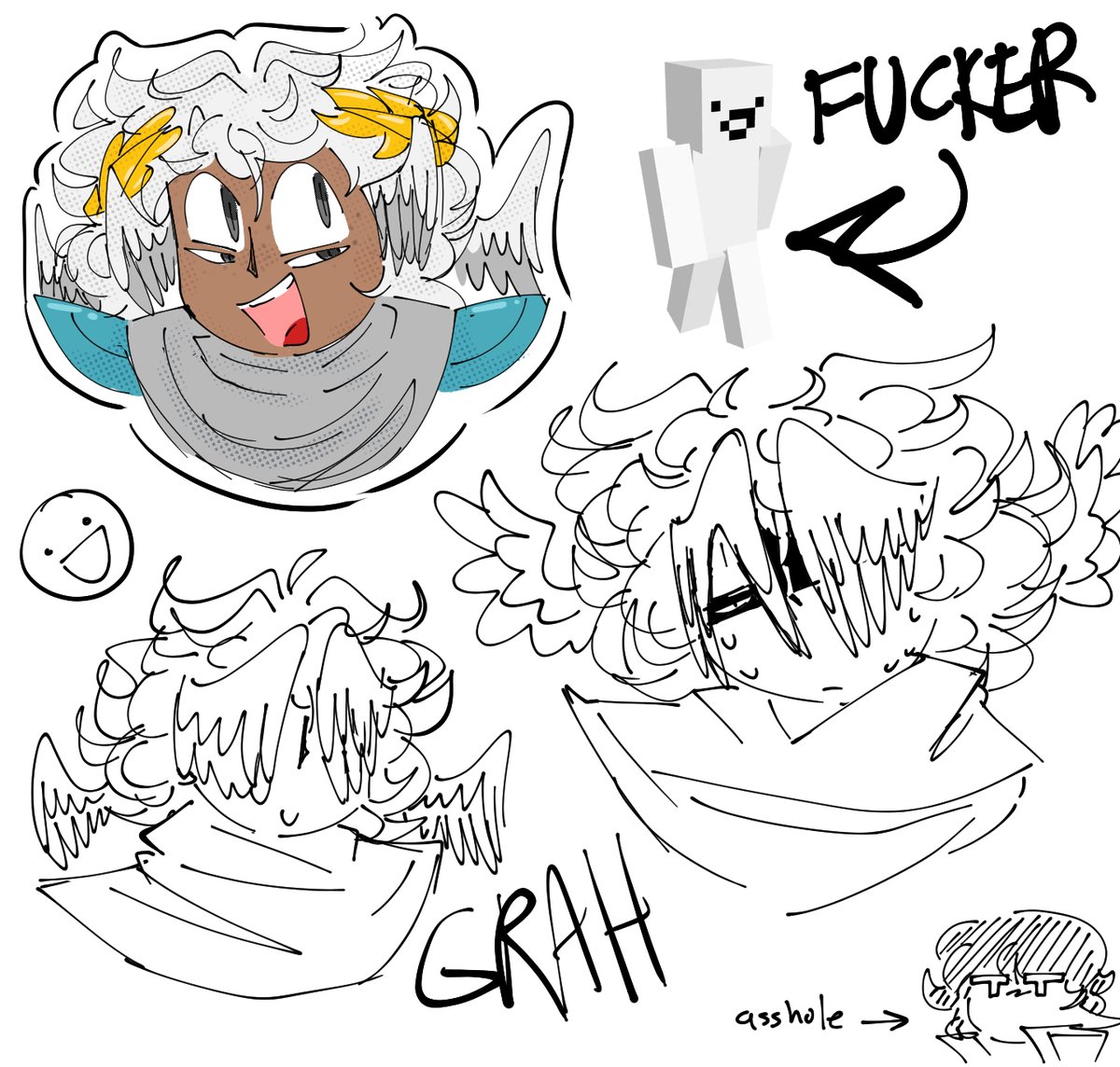 scrapyardfunk's tweet image. we love ourselves a little &quot;silly&quot; duo
#statesmp #saparata #fluixon #polarityduo #fluxarata