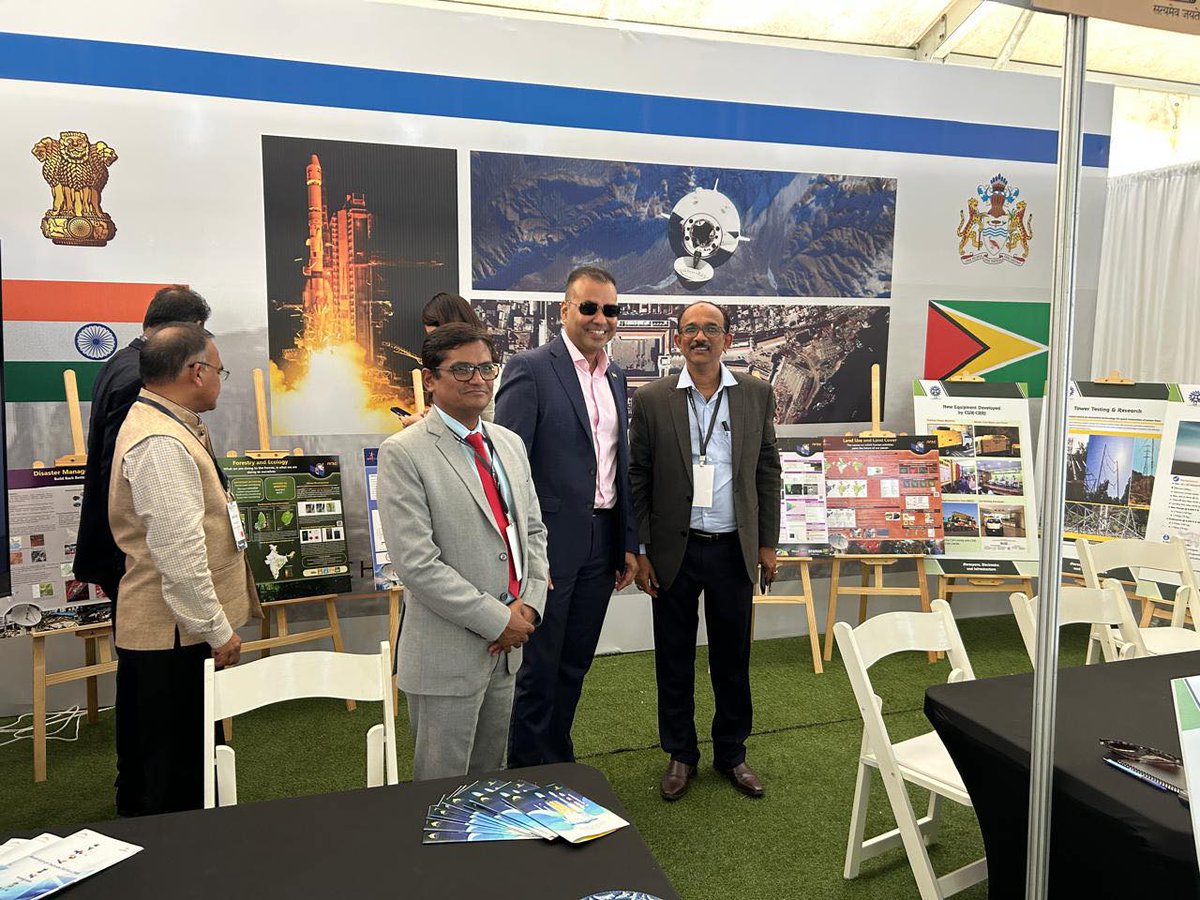 India in Guyana (@indiainguyana) on Twitter photo On the sidelines of the Global Biodiversity Alliance Summit in Guyana, the High Commission of India is delighted to announce a special display of technologies developed/offered by the Indian Space Research Organisation (ISRO) and Council for Scientific & Industrial Research On the sidelines of the Global Biodiversity Alliance Summit in Guyana, the High Commission of India is delighted to announce a special display of technologies developed/offered by the Indian Space Research Organisation (ISRO) and Council for Scientific & Industrial Research
