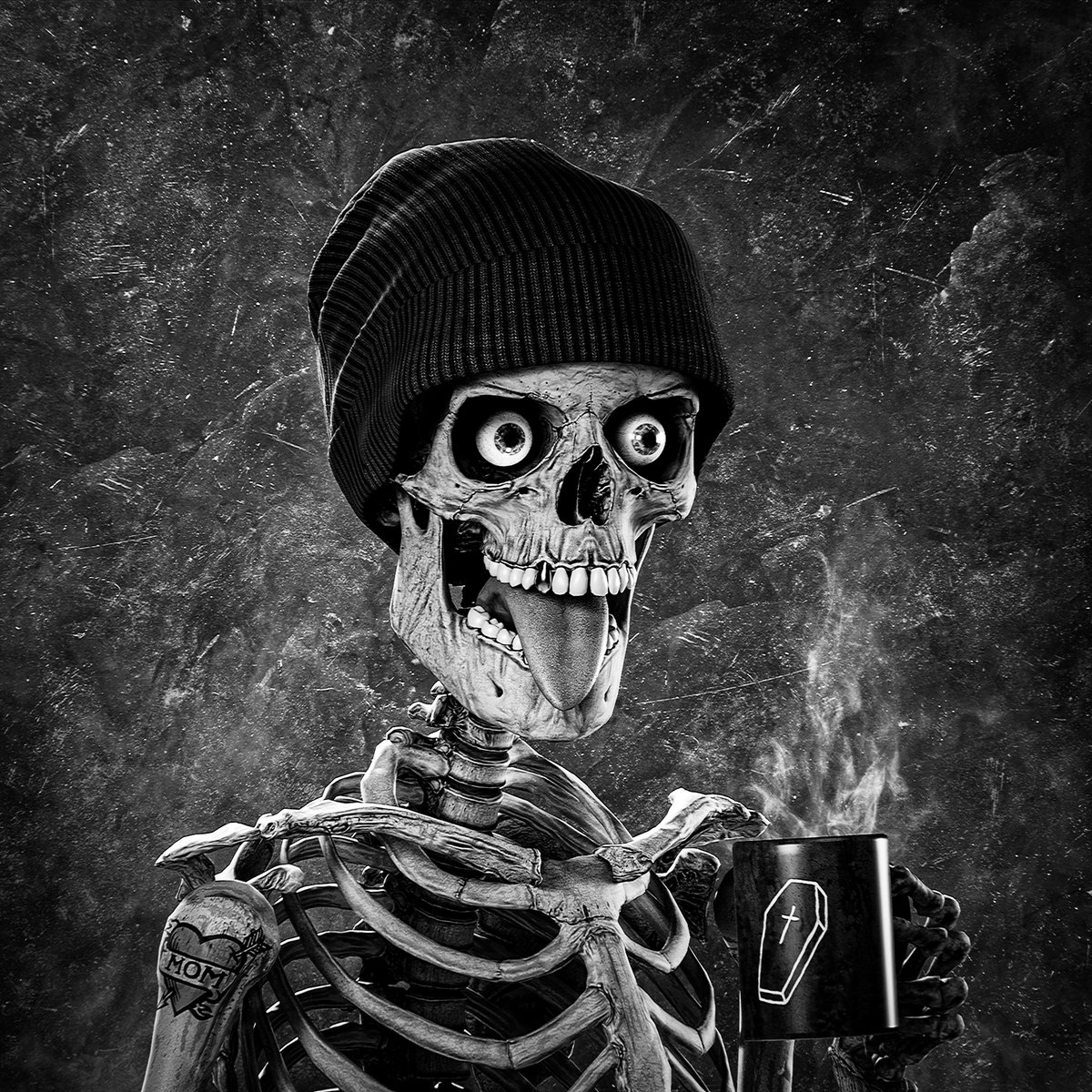 My blood type is black... like my coffee and my soul!
Double shot of doom, hold the mercy!

GM💀☕️

#RiffsAndRoasts #SinderSkullzMorningRitual #StayLoudStayCaffeinated