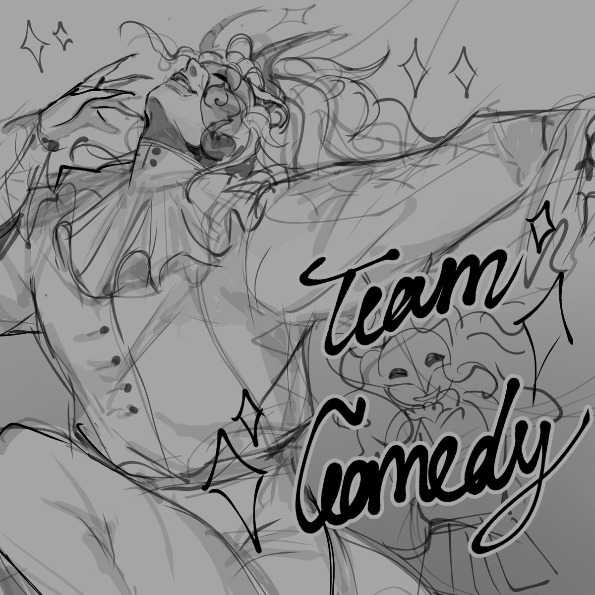 gutxcel's tweet image. coming out as team comedy