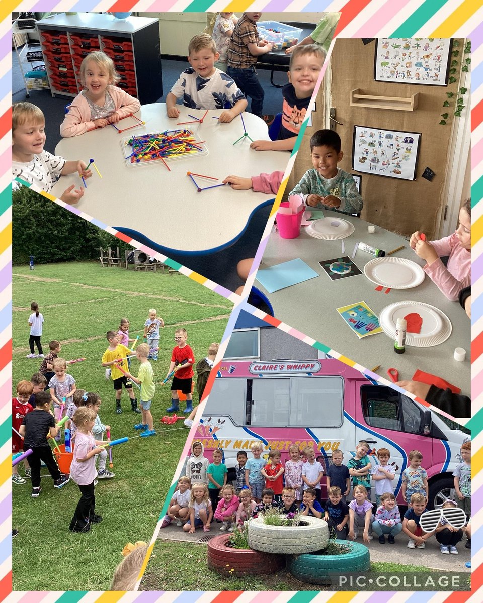 A fabulous fun day yesterday! Crafts, water squirters and a delicious ice-cream! <a href="/LadywoodKH/">Ladywood Primary and Nursery School</a>