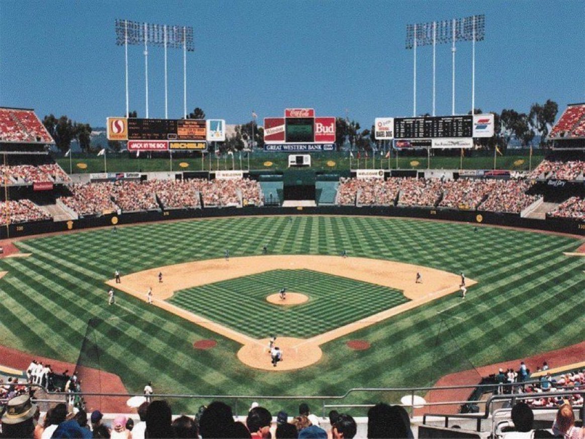 The Oakland Coliseum used to be such a beautiful place to catch a ball game....Such a shame.