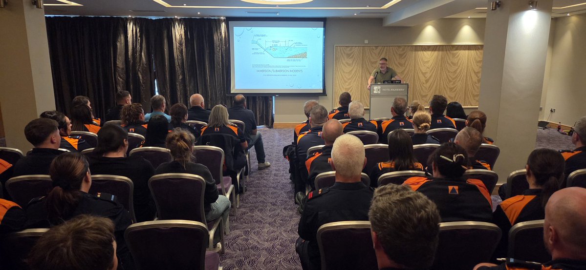 Laois Civil Defence (@laoiscivildefen) on Twitter photo A big thanks to our neighbours in Kilkenny for the invite to a fantastic CPD session on hypothermia and drowning injuries.
A big thanks to Dave Murtagh for an excellent presentation.
<a href="/CivilDefenceIRL/">Civil Defence IRL</a> A big thanks to our neighbours in Kilkenny for the invite to a fantastic CPD session on hypothermia and drowning injuries.
A big thanks to Dave Murtagh for an excellent presentation.
<a href="/CivilDefenceIRL/">Civil Defence IRL</a>