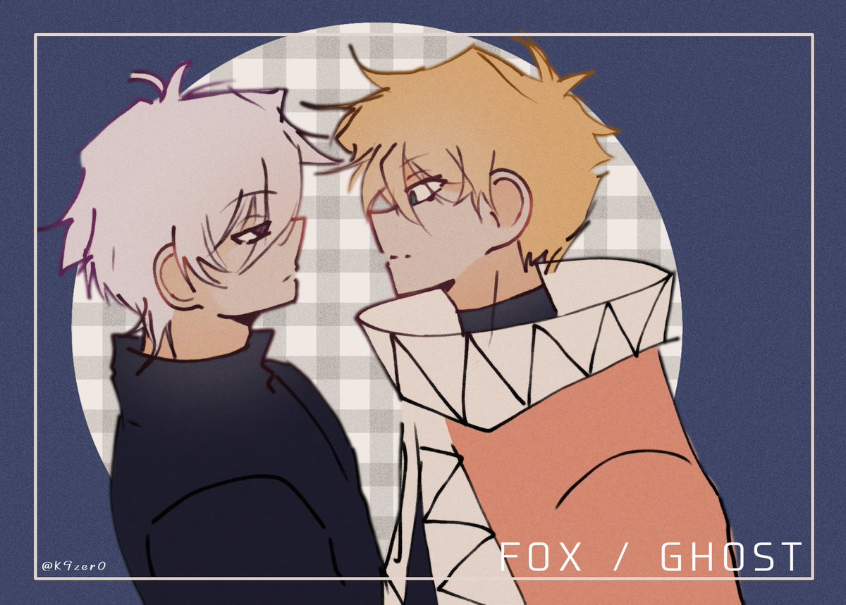 K9zer0's tweet image. #凸变英雄X #TOBEHEROX | FOX 🧡🦊 &amp;amp; GHOST 🩶🔪