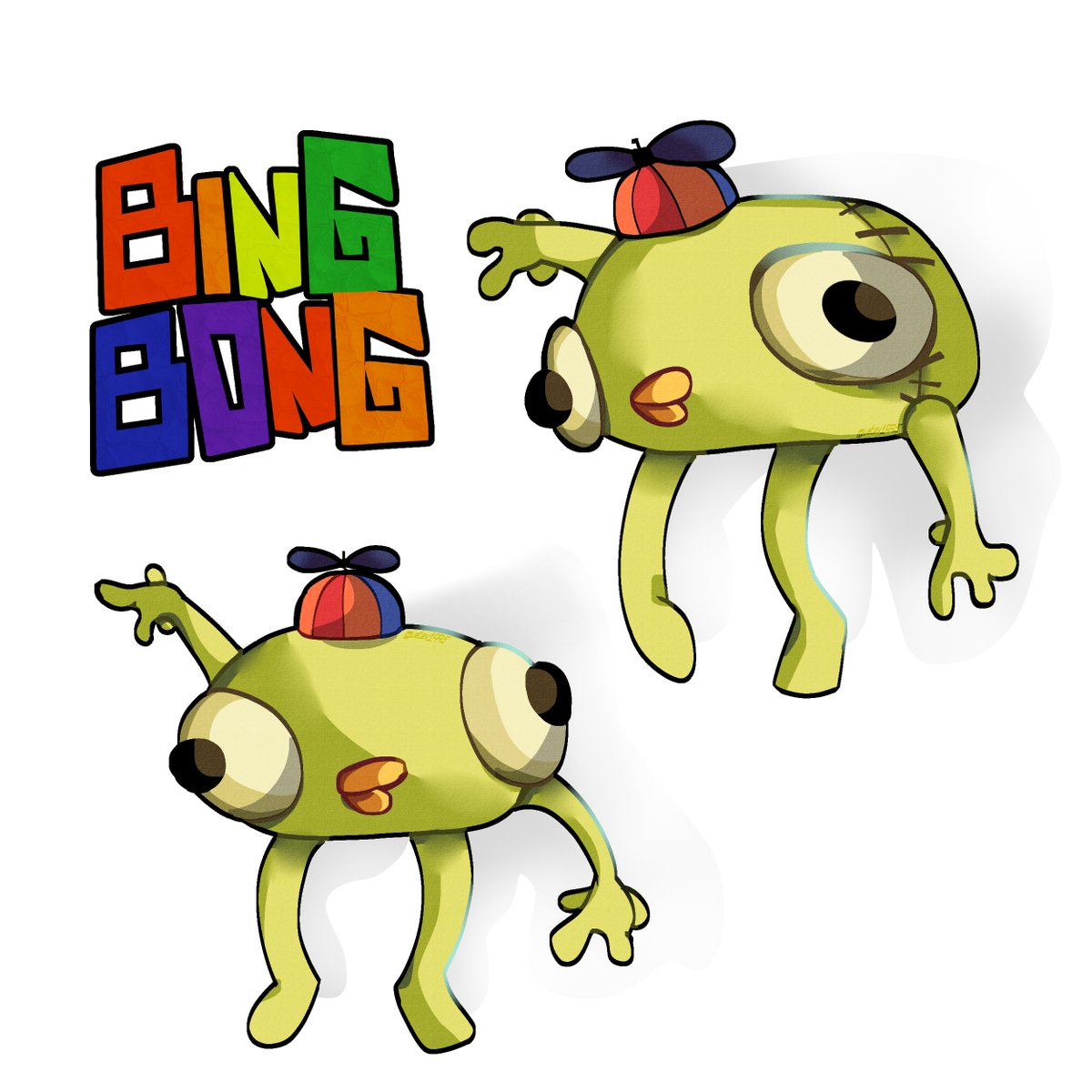iatev1995's tweet image. gnoB gniB #PEAK #fanart