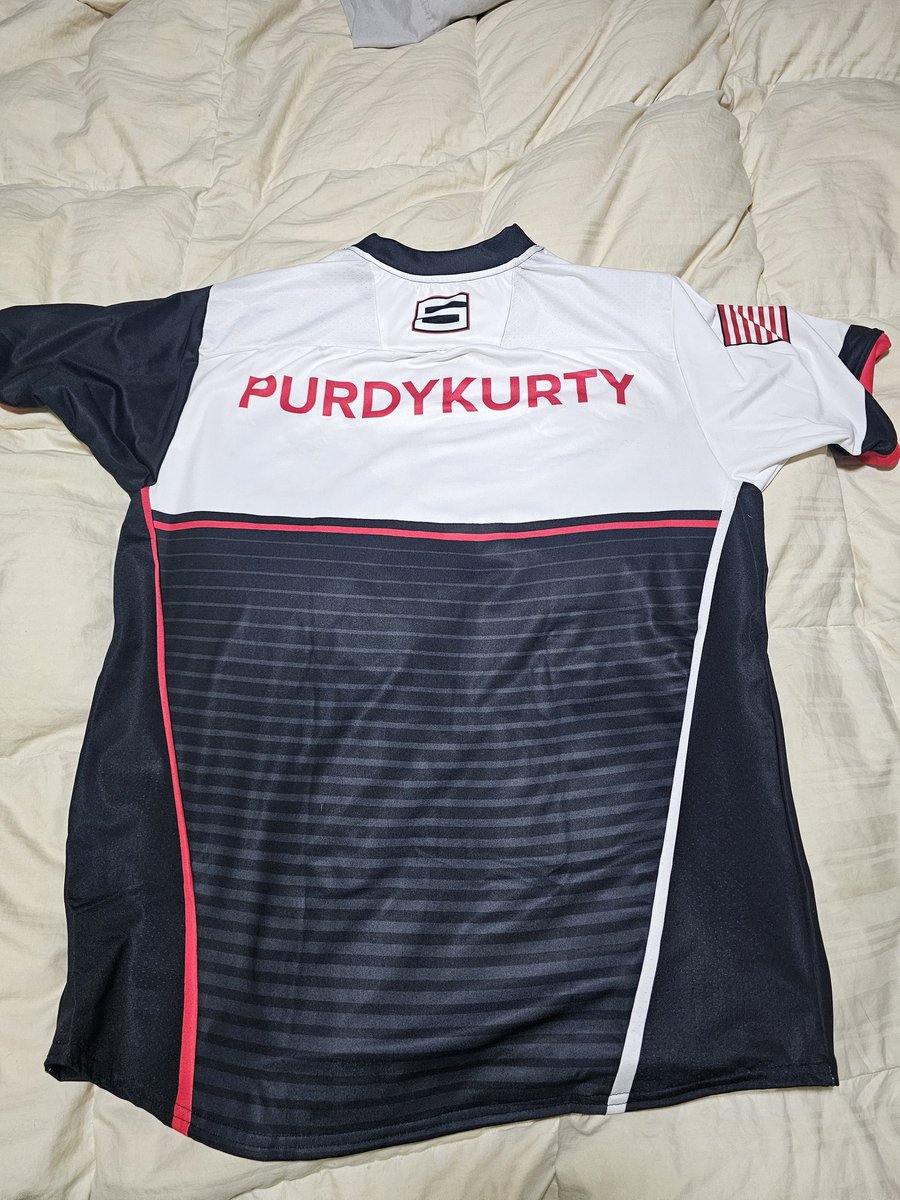Finally got one of the goated jerseys and goated boomer player <a href="/PurdyKurty/">Liquid PurdyKurty</a> right before he leads 'merica to victory!