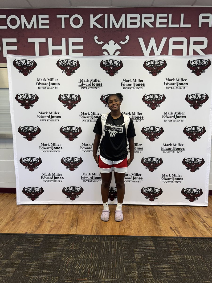Had a great time  at McMurry University Basketball camp today. Thank you for the opportunity! 
#UnitedAsWarHawks #jera2026