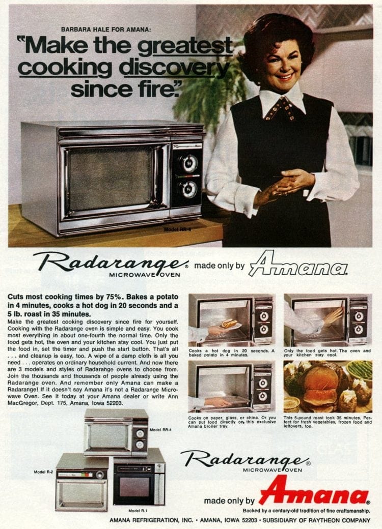 bbbaldie's tweet image. When Microwave Ovens Were New
It would be difficult for me to imagine life without a microwave oven. I probably use one twice a day minimum. Yet, I grew up without one of the expensive, newfangled, radiation-emitting appliances. We didn’t get a microwave oven until the mid 70’s.…