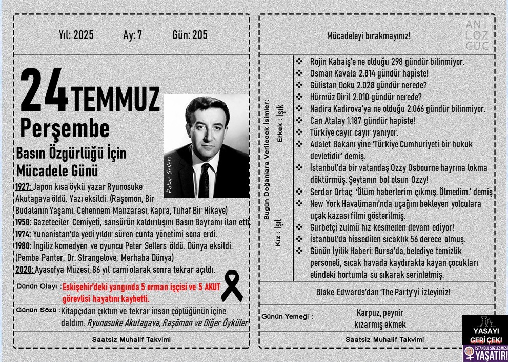gazetepencere's tweet image. Basın Özgürlüğü İçin Mücadele Günü
@an_ozguc
MuhalifTakvim:gazetepencere.com/muhalif-takvim…