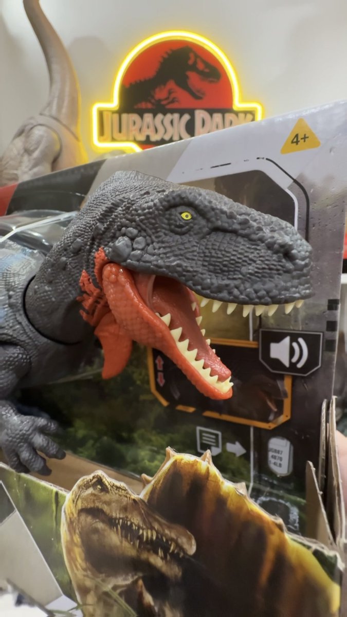 collectjurassic's tweet image. NEW TOY ARRIVAL: Wild Roar Abelisaurus from Jurassic World Rebirth
youtube.com/shorts/41lGWr3…