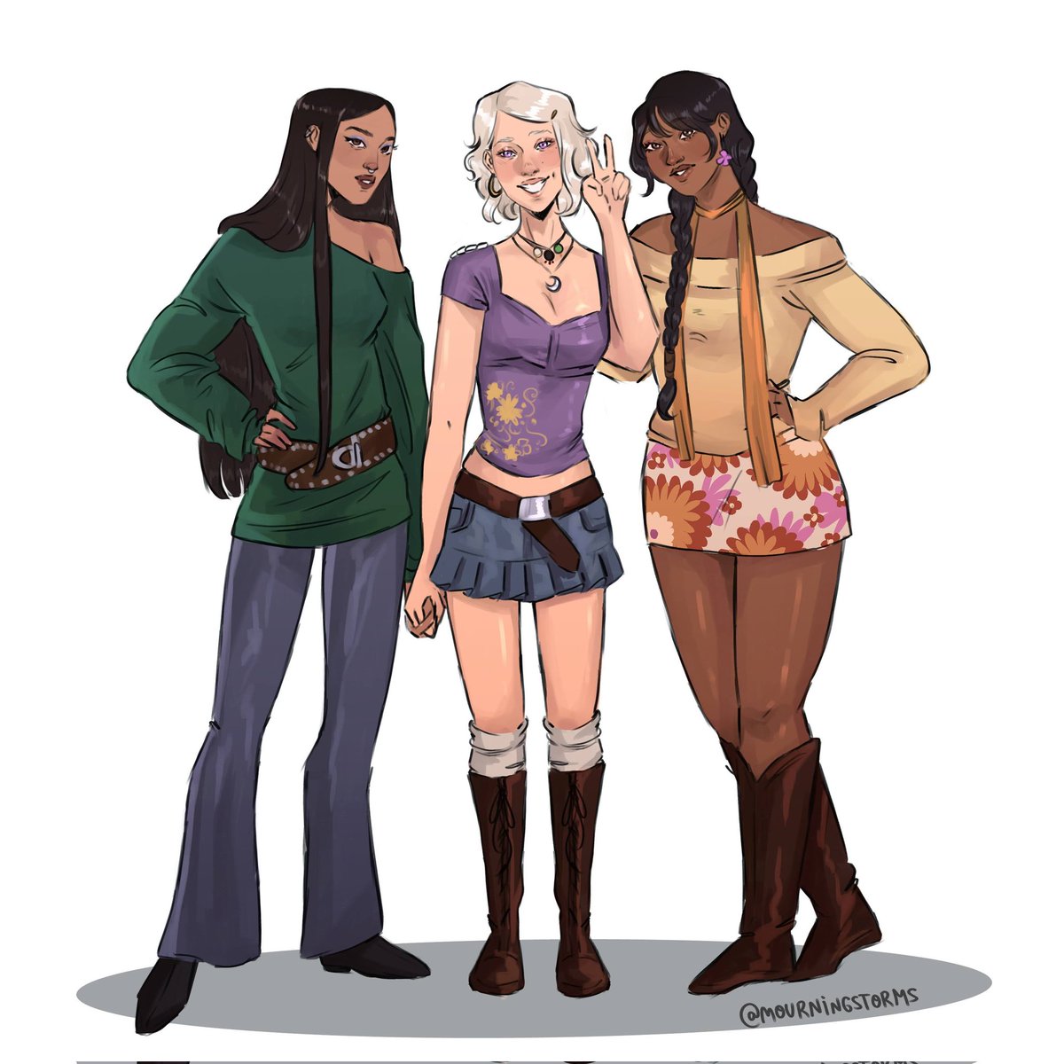 mourningstorms's tweet image. the girlies (irri, dany & jhiqui) modern au yipeeee
#asoiaf
